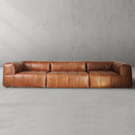 Yosemite Burnished Cognac Sofa 160"W